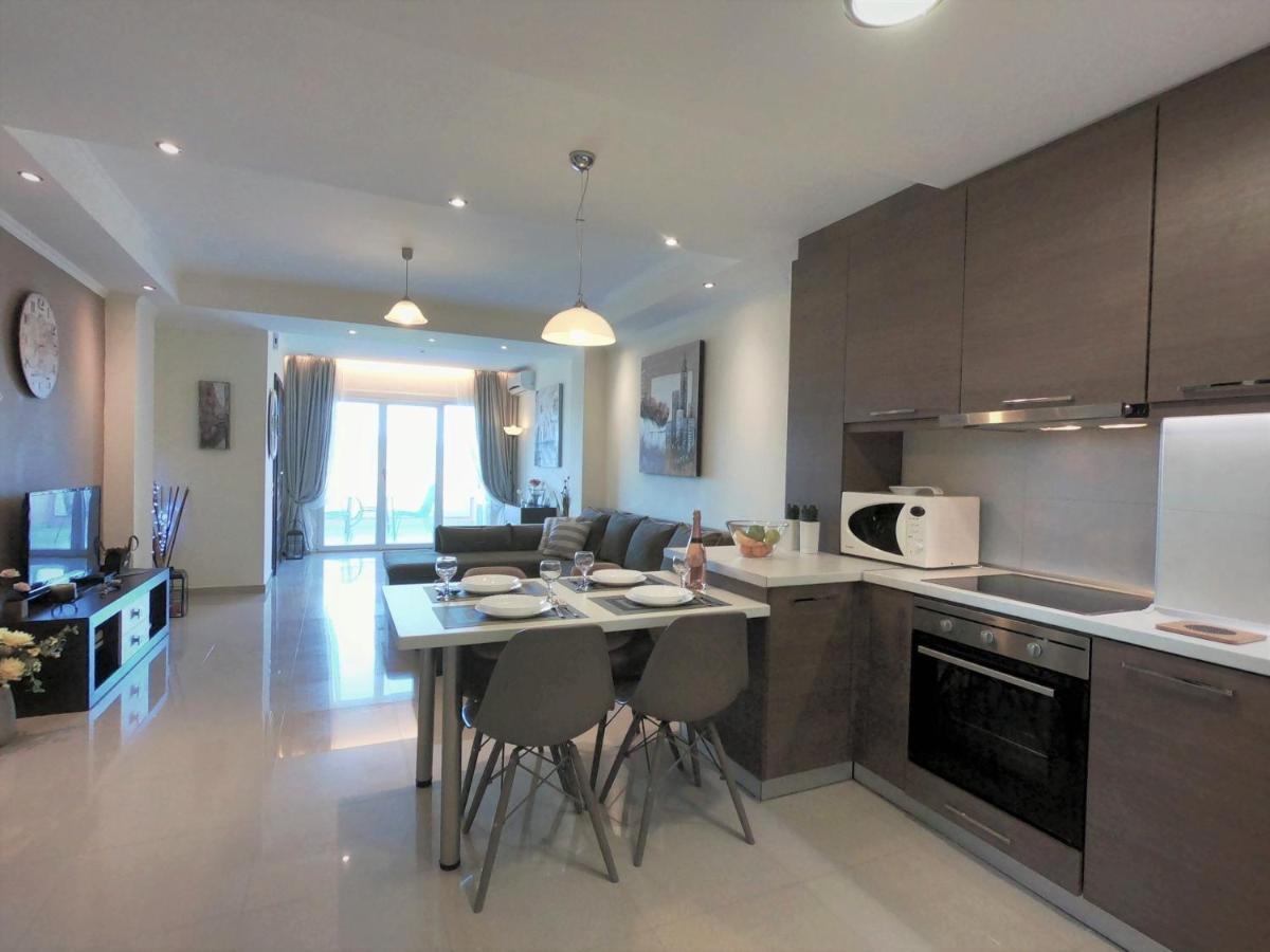 Sunshine Home 1 With Sea View Alepou Exterior foto